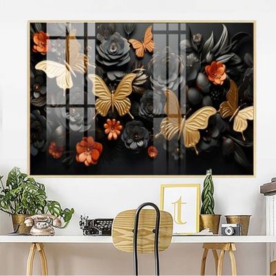 File ảnh gốc File gốc in bộ tranh decor treo tường đẹp hoa 5d DC4005 không vỡ nét