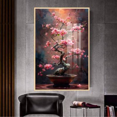 File tranh File gốc in bộ tranh decor treo tường đẹp hoa 5d DC4007 (gốc) chủ đề thành phố