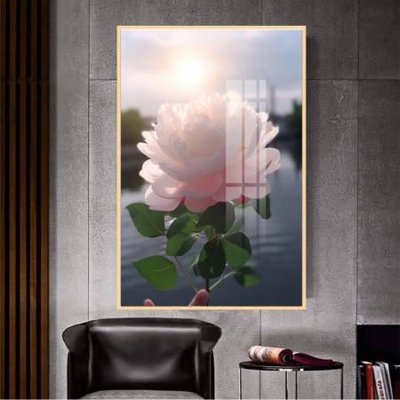 File tranh File gốc in bộ tranh decor treo tường đẹp hoa 5d DC4039 (file gốc) chuẩn màu in