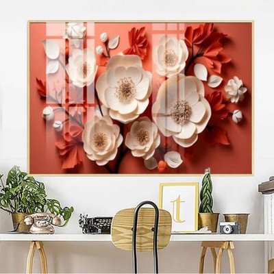 Cung cấp file tranh gốc File gốc in bộ tranh decor treo tường đẹp hoa 5d DC4054 độc quyền