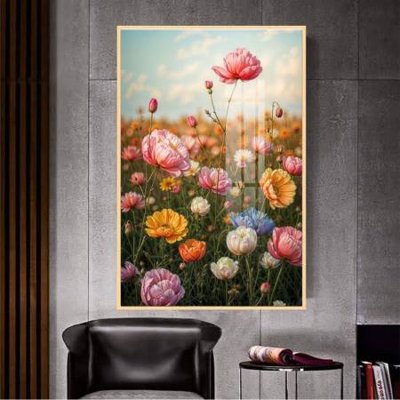 Mua file tranh gốc File gốc in bộ tranh decor treo tường đẹp hoa 5d DC4120 tại Filetranh.com