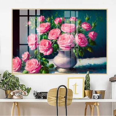 File gốc File gốc in bộ tranh decor treo tường đẹp hoa 5d DC4133 (PSD/TIFF) độ phân giải cao