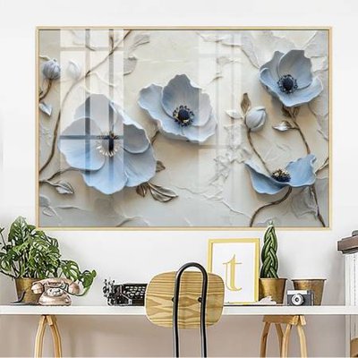 File gốc File gốc in bộ tranh decor treo tường đẹp hoa 5d DC4145 (ảnh rõ nét) để in