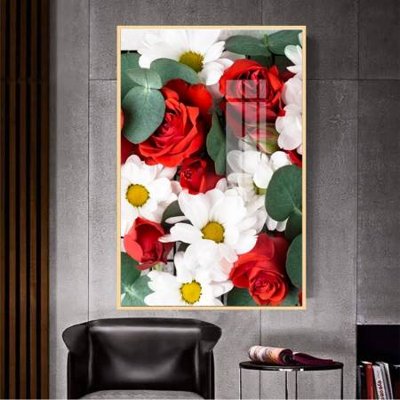 File gốc in tráng gương File gốc in bộ tranh decor treo tường đẹp hoa 5d DC4250 chi tiết