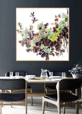 File in mica File gốc in bộ tranh decor treo tường đẹp hoa 5d DC4273 (bản gốc) siêu trong