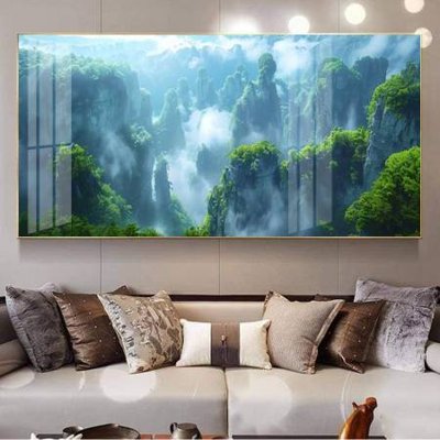 File tranh File gốc in bộ tranh decor treo tường đẹp hoa 5d DC4373 (gốc) chủ đề thành phố