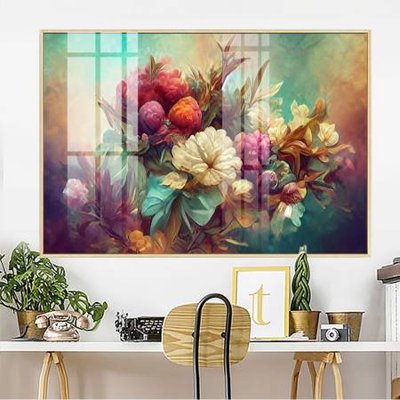 File gốc File gốc in bộ tranh decor treo tường đẹp hoa 5d DC4427 (PNG) không nền chất lượng