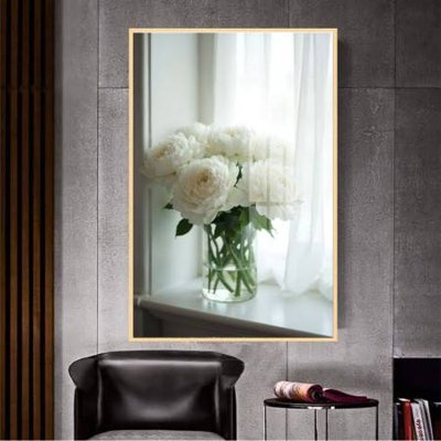 File gốc File gốc in bộ tranh decor treo tường đẹp hoa 5d DC4476 (in lụa) họa tiết 3D