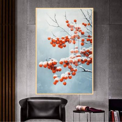 File gốc File gốc in bộ tranh decor treo tường đẹp hoa 5d DC4489 (in lụa) chi tiết cao