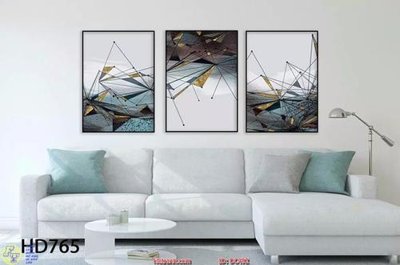 File tranh Tranh treo hiện đại DC492 (bản gốc) in lụa dán tường