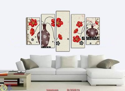 Tải file Tranh treo hiện đại DC505 (gốc) chủ đề phong thủy