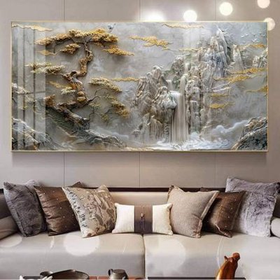 Download file File gốc file tranh phù điêu 5d treo tường cực đẹp DK4581 (gốc) in mica bàn thờ