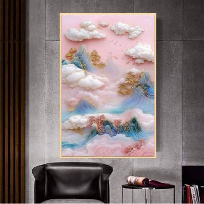 File tranh File gốc file tranh phù điêu 5d treo tường cực đẹp DK4628 (bản gốc) in canvas