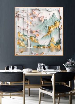 File in trần File gốc file tranh phù điêu 5d treo tường cực đẹp DK4631 (bản gốc) hoa văn