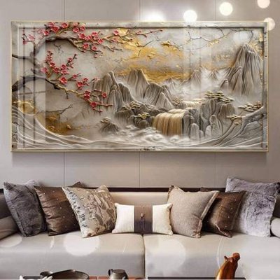 File tranh File gốc file tranh phù điêu 5d treo tường cực đẹp DK4645 (gốc) chủ đề trừu tượng