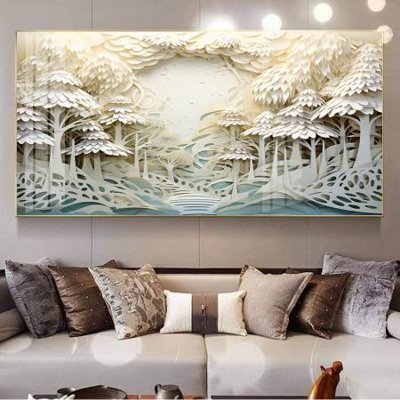 File gốc File gốc file tranh phù điêu 5d treo tường cực đẹp DK4715 (in lụa) chi tiết cao