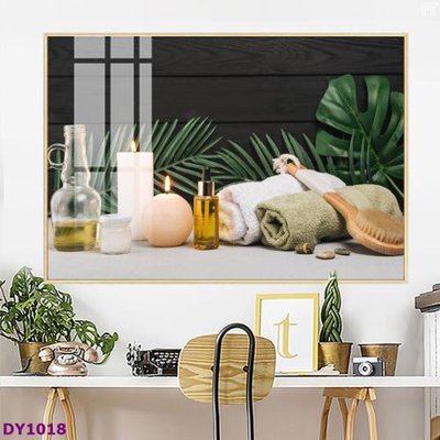 File in mica Tranh trang trí đông y dưỡng sinh spa môi mi DY1018 (ảnh gốc) đẹp