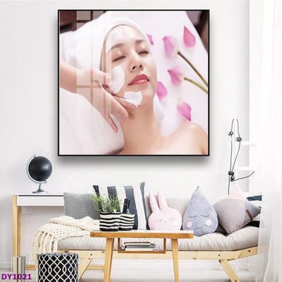 File in ấn Tranh trang trí đông y dưỡng sinh spa môi mi DY1021 (bản gốc) chất lượng cao