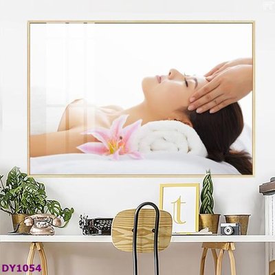 File gốc Tranh trang trí đông y dưỡng sinh spa môi mi DY1054 (cho in 3D) độc đáo