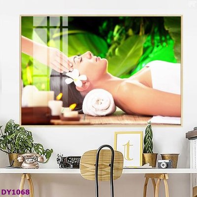 File ảnh Tranh trang trí đông y dưỡng sinh spa môi mi DY1068 (gốc) in Hiflex
