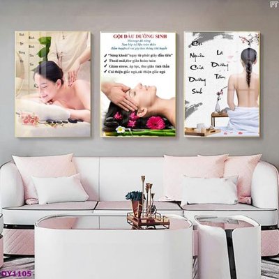 Download file gốc Tranh trang trí đông y dưỡng sinh spa môi mi DY1105 (in mica) 3D