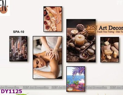 File tranh gốc PSD Tranh trang trí đông y dưỡng sinh spa môi mi DY1125 còn nguyên layer