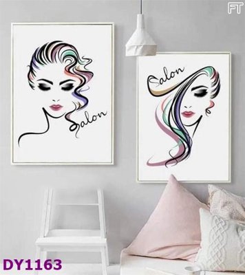 Hình ảnh file gốc Tranh trang trí đông y dưỡng sinh spa môi mi DY1163 cho in UV