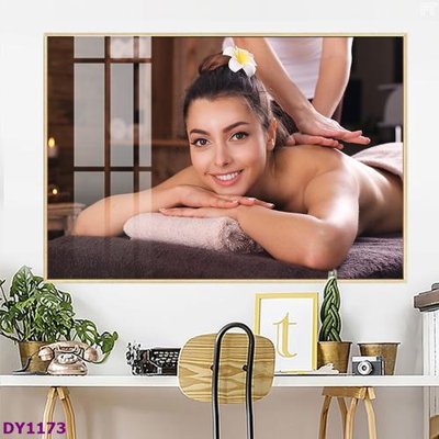 Tải file Tranh trang trí đông y dưỡng sinh spa môi mi DY1173 (ảnh gốc) in gạch 3D