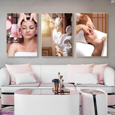 File ảnh Tranh trang trí đông y dưỡng sinh spa môi mi DY1211 (gốc) in biển hiệu