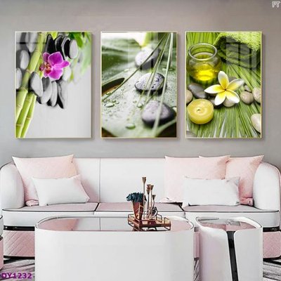 File in ấn Tranh trang trí đông y dưỡng sinh spa môi mi DY1232 (bản gốc) cao cấp