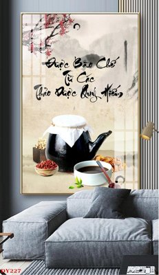 Mua file gốc Tranh trang trí đông y spa môi mi DY227 (chất lượng) tại Filetranh.com