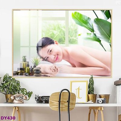 File PSD Tranh trang trí đông y dưỡng sinh spa môi mi DY430 (nguyên gốc) chất lượng cao