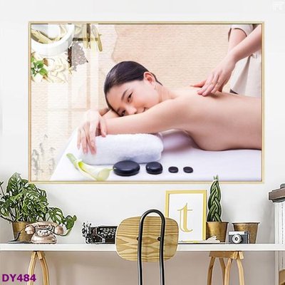 Tải file Tranh trang trí đông y dưỡng sinh spa môi mi DY484 (gốc) in ấn chất lượng