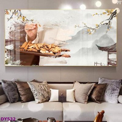 File gốc Tranh trang trí đông y dưỡng sinh spa môi mi DY532 (cho in ấn) từ kho Filetranh