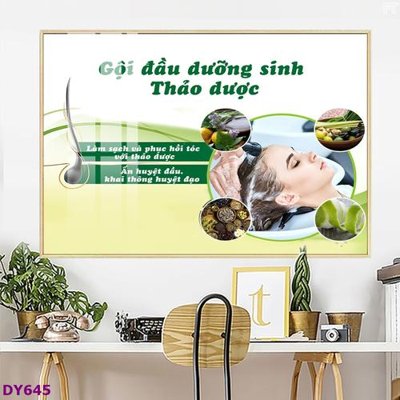 File in ấn Tranh trang trí đông y dưỡng sinh spa môi mi DY645 (bản gốc) từ file gốc
