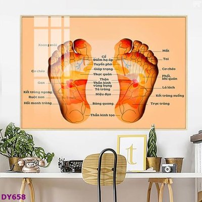 File in lụa Tranh trang trí đông y dưỡng sinh spa môi mi DY658 (hoa văn) Tranh trang trí đông y dưỡng sinh spa môi mi DY658