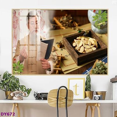 File in lụa Tranh trang trí đông y dưỡng sinh spa môi mi DY672 (phong cảnh) Tranh trang trí đông y dưỡng sinh spa môi mi DY672