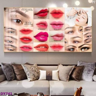 Tải file gốc Tranh trang trí đông y dưỡng sinh spa môi mi DY741 (bản PSD) chỉnh sửa được