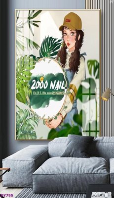 Tải file gốc Tranh trang trí đông y dưỡng sinh spa môi mi DY795 (bản PSD) còn layer