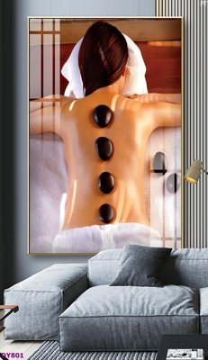 File gốc in ấn Tranh trang trí đông y dưỡng sinh spa môi mi DY801 (sẵn sàng tải về)