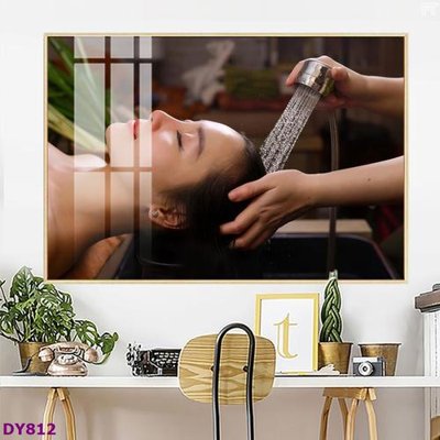 Ảnh gốc Tranh trang trí đông y dưỡng sinh spa môi mi DY812 (siêu chi tiết) để in ấn