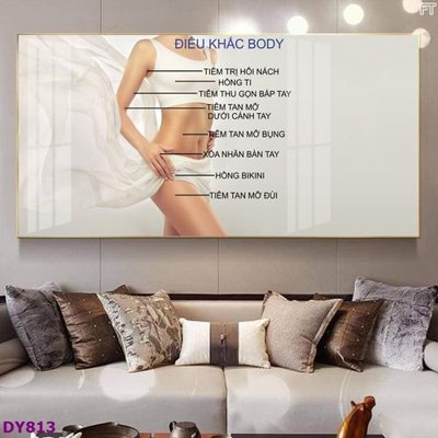 Tải file Tranh trang trí đông y dưỡng sinh spa môi mi DY813 (gốc) in ấn ngay lập tức