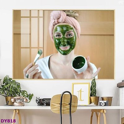 File tranh Tranh trang trí đông y dưỡng sinh spa môi mi DY818 (gốc) chủ đề tĩnh vật