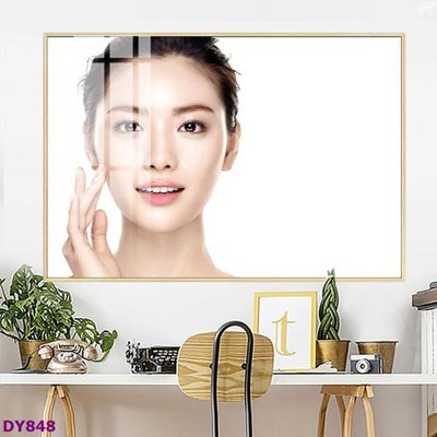 File gốc Tranh trang trí đông y dưỡng sinh spa môi mi DY848 (ảnh chi tiết) để in trần