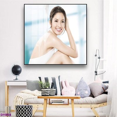 File tranh Tranh trang trí đông y dưỡng sinh spa môi mi DY854 (ảnh gốc) in trần nhà
