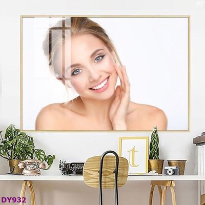 Tải file Tranh trang trí đông y dưỡng sinh spa môi mi DY932 (PSD) cho in tranh 3D