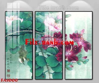 Tải file File gốc in bộ tranh decor treo tráng gương canvas FA1000 (gốc) in ấn ngay lập tức