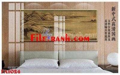 File gốc File gốc in bộ tranh decor treo tráng gương canvas FA1024 (bản quyền) cho in ấn