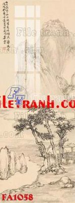 File PSD File gốc in bộ tranh decor treo tráng gương canvas FA1058 (gốc) nhiều lớp (multi-layer)