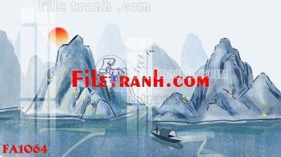 File PSD File gốc in bộ tranh decor treo tráng gương canvas FA1064 (bản gốc) độ phân giải cao